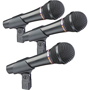 Digital Reference DR-VX1 Dynamic Vocal Mic 3-Pack