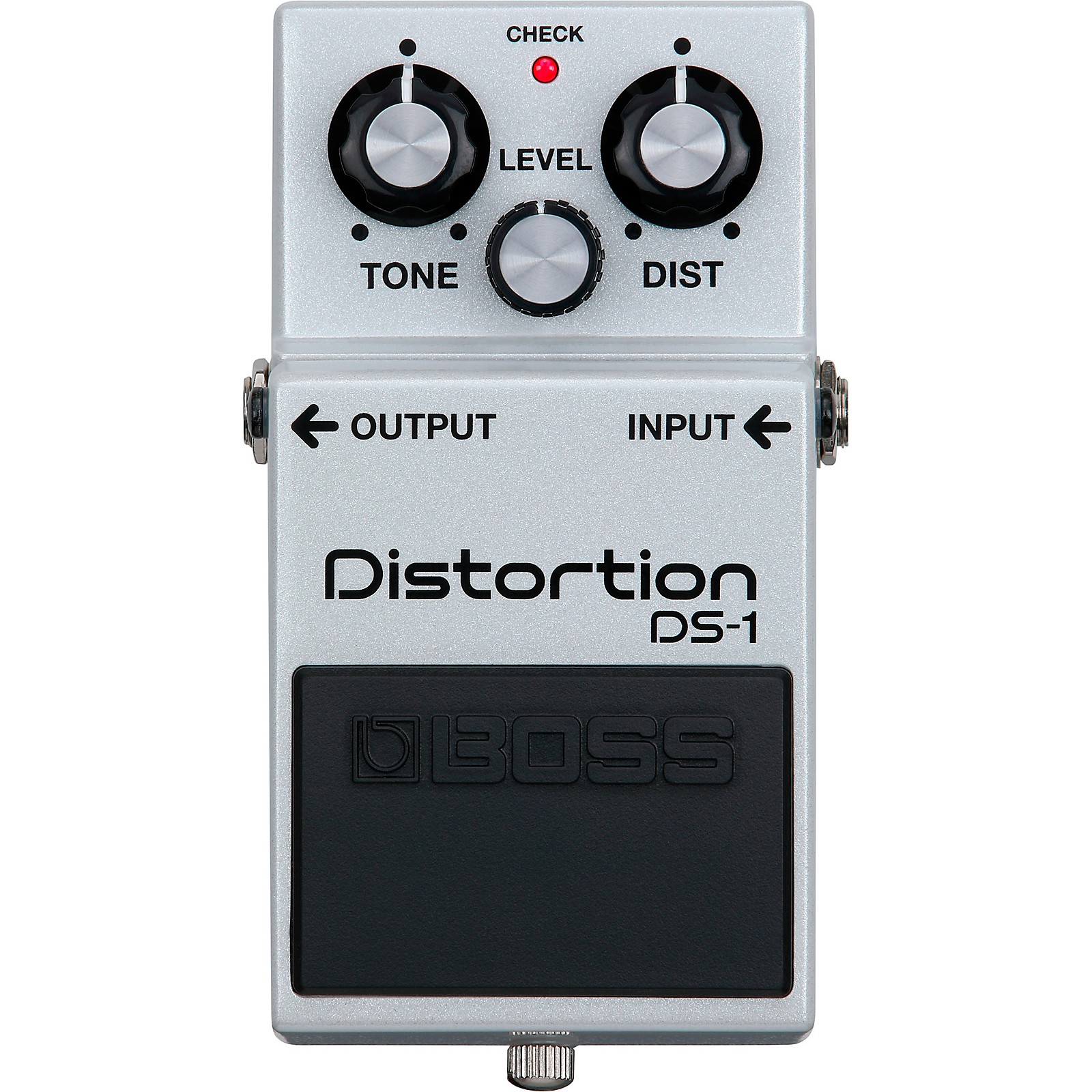 お得セット BOSS DS-1 Limited-Edition Metallic White Distortion Effects ギター