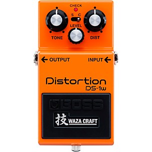 BOSS DS-1W Waza Craft Distortion Guitar Effects Pedal -