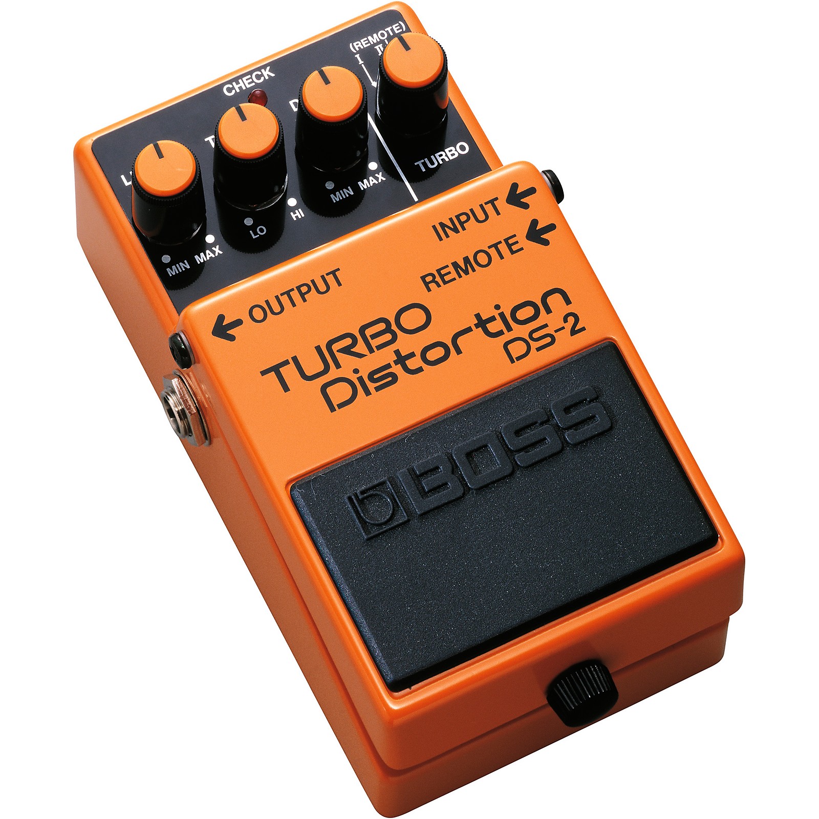 BOSS BOSS DS-2 Turbo Distortion Pedal With Remote Jack