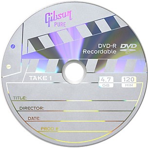 Gibson DVD-R Media