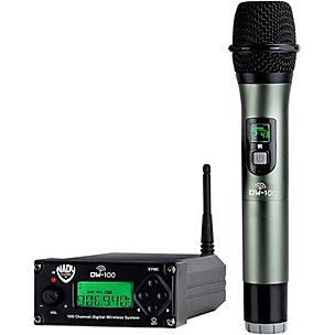 Nady DW-100 - 100-Channel Digital Handheld Wireless Microphone