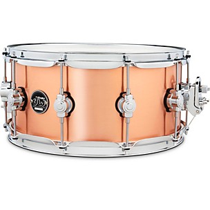 DW DW Performance Series 1 mm Polished Copper Snare Drum -