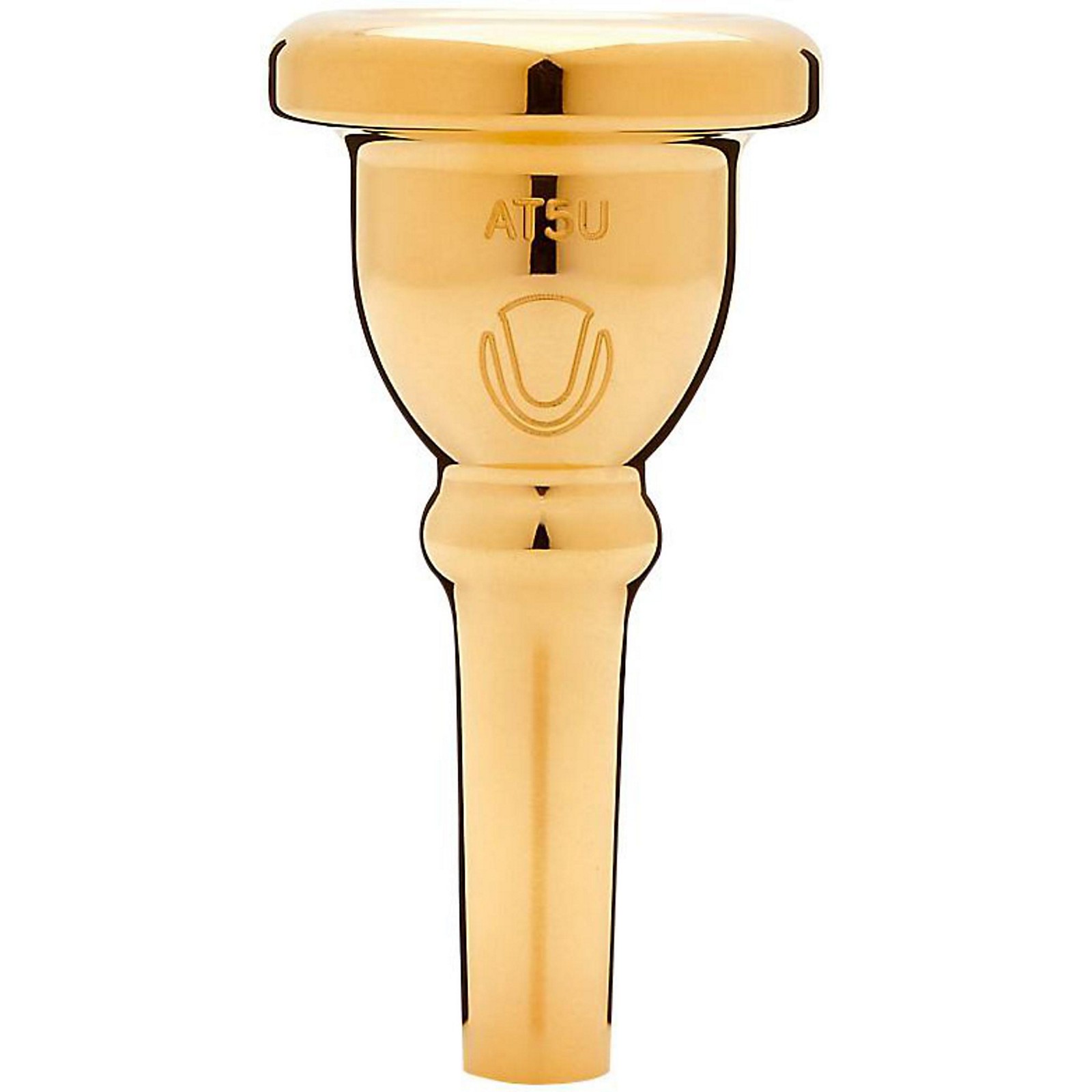 チューバ マウスピースDenisWick AT7U Aaron Tindall Aaron Tindall Ultra Tuba Mouthpiece - Gold Plated - Denis