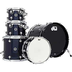 DW DWe Wireless Acoustic-Electronic Convertible 5-Piece Shell Pack With 22" Bass Drum