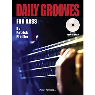 Carl Fischer Daily Grooves for Bass Book/CD