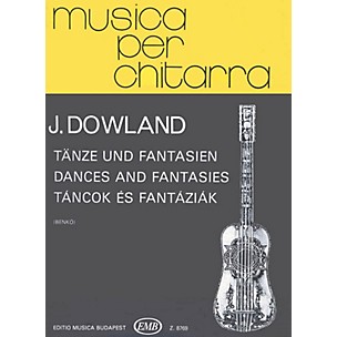 Editio Musica Budapest Dances & Fantasies (Guitar Solo) EMB Series Composed by John Dowland