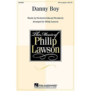 Hal Leonard Danny Boy SSA A Cappella arranged by Philip Lawson