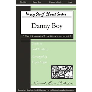 National Music Publishers Danny Boy SSAA A Cappella arranged by Vijay Singh