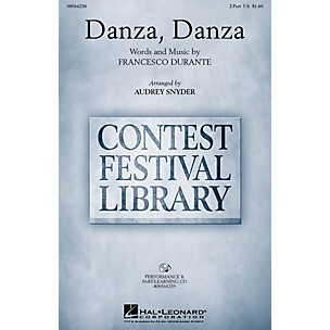 Hal Leonard Danza, Danza 2-Part arranged by Audrey Snyder