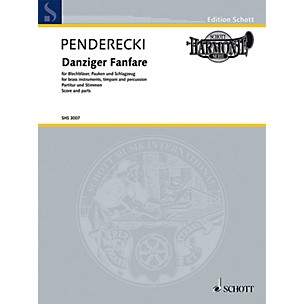 Schott Danziger Fanfare Brass Ensemble Series by Krzysztof Penderecki