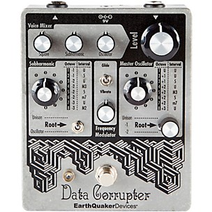 EarthQuaker Devices Data Corrupter Modulated Monophonic PLL Harmonizer Effects Pedal