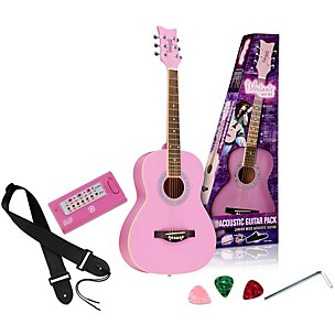 Daisy Rock Debutante Junior Miss Acoustic Guitar Pack