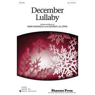 Shawnee Press December Lullaby SSA composed by Mary Donnelly