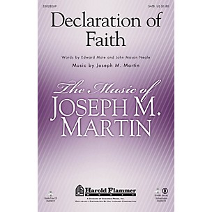 Shawnee Press Declaration of Faith ORCHESTRA ACCOMPANIMENT Composed by Joseph M. Martin