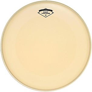 Aquarian Deep Vintage II Bass Drumhead with Super-Kick