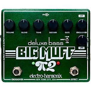 Electro-Harmonix Deluxe Bass Big Muff Pi 2 Fuzz Pedal -