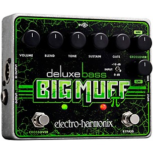 Electro-Harmonix Deluxe Bass Big Muff Pi Distortion Effects Pedal