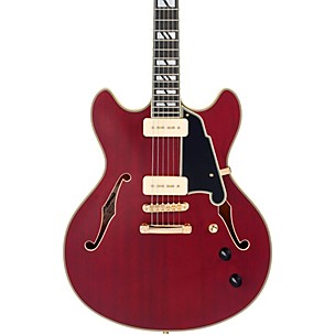 D'Angelico Deluxe DC Semi-Hollow Electric Guitar