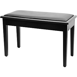 On-Stage Deluxe Piano Bench With Storage Compartment