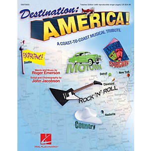 Hal Leonard Destination: America! (A Coast-to-Coast Musical Tribute) ShowTrax CD by Roger Emerson, John Jacobson