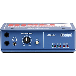 Radial Engineering DiNET DAN-RX2 2-Channel Dante Network Receiver