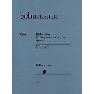 G. Henle Verlag Dichterliebe for Voice and Piano, Op. 48 Henle Music Softcover by Robert Schumann Edited by Kazuko Ozawa