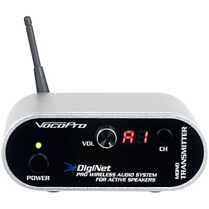 VocoPro DigiNet-MT Mono Transmitter/Range Extender for DigiNet Professional Wireless Audio System, 900-927.2mHz