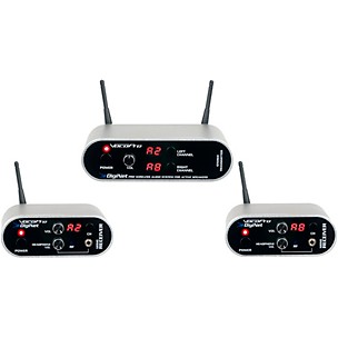 VocoPro DigiNet-Stereo Wireless Audio System for Active Speakers, 902-927.2mHz