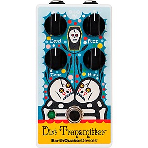 EarthQuaker Devices Dirt Transmitter Rancho De La Luna Fuzz Guitar Effects Pedal