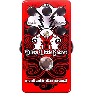 Catalinbread Dirty Little Secret Red Hot-Rodded Marshall Amp Emulation Effects Pedal