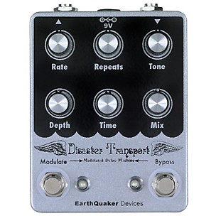 EarthQuaker Devices Disaster Transport Modulated Delay Guitar Effects Pedal