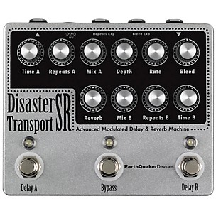 EarthQuaker Devices Disaster Transport SR Advanced  Modulated Delay & Reverb Guitar Effects Pedal