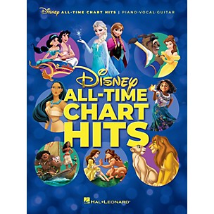 Hal Leonard Disney All-Time Chart Hits Piano/Vocal/Guitar Songbook