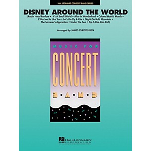 Hal Leonard Disney Around the World Concert Band Level 4 Arranged by James Christensen