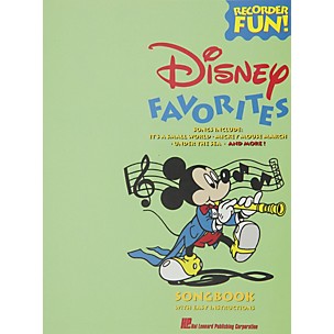 Hal Leonard Disney Favorites Recorder Songbook