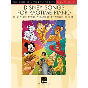 Hal Leonard Disney Songs for Ragtime Piano - The Phillip Keveren Series Piano Solo Songbook