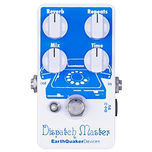 EarthQuaker Devices Dispatch Master Delay and Reverb Guitar Effects Pedal