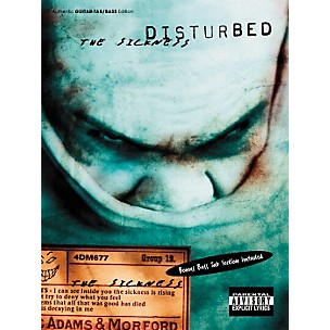 Hal Leonard Disturbed The Sickness Guitar & Bass Tab Book