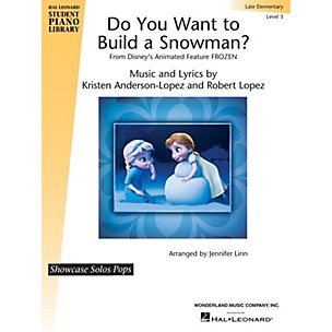 Hal Leonard Do You Want to Build a Snowman? (from Frozen) Piano Library Series (Level Late Elem)