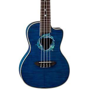 Luna Dolphin Concert Acoustic-Electric Ukulele