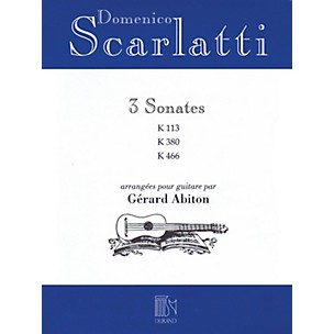 Editions Durand Domenico Scarlatti - Three Sonatas Editions Durand Series Softcover Composed by Domenico Scarlatti