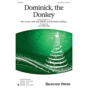 Shawnee Press Dominick, the Donkey Studiotrax CD Arranged by Jill Gallina