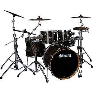 Ddrum Dominion Birch 5-Piece Shell Pack With Ash Veneer