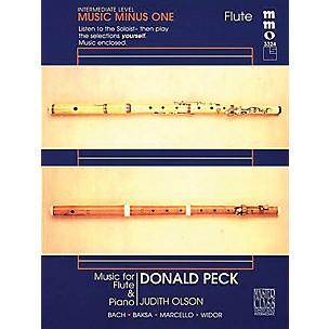 Nektar Donald Peck - Intermediate Flute Solos Volume 2 Music Minus One Series Softcover with CD by Donald Peck