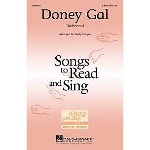 Hal Leonard Doney Gal 2-Part arranged by Shelly Cooper