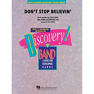 Cherry Lane Don't Stop Believin' Concert Band Level 1.5 Arranged by Paul Murtha