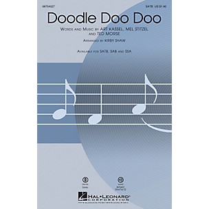 Hal Leonard Doodle Doo Doo ShowTrax CD Arranged by Kirby Shaw