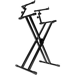 On-Stage Stands Double-X ERGO-LOK Keyboard Stand With 2nd Tier