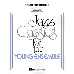 Hal Leonard Down for Double Jazz Band Level 3 Arranged by Rick Stitzel